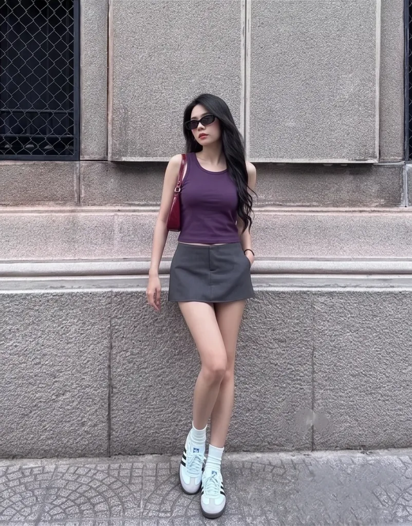 Tank Crop Top for Women (XS)