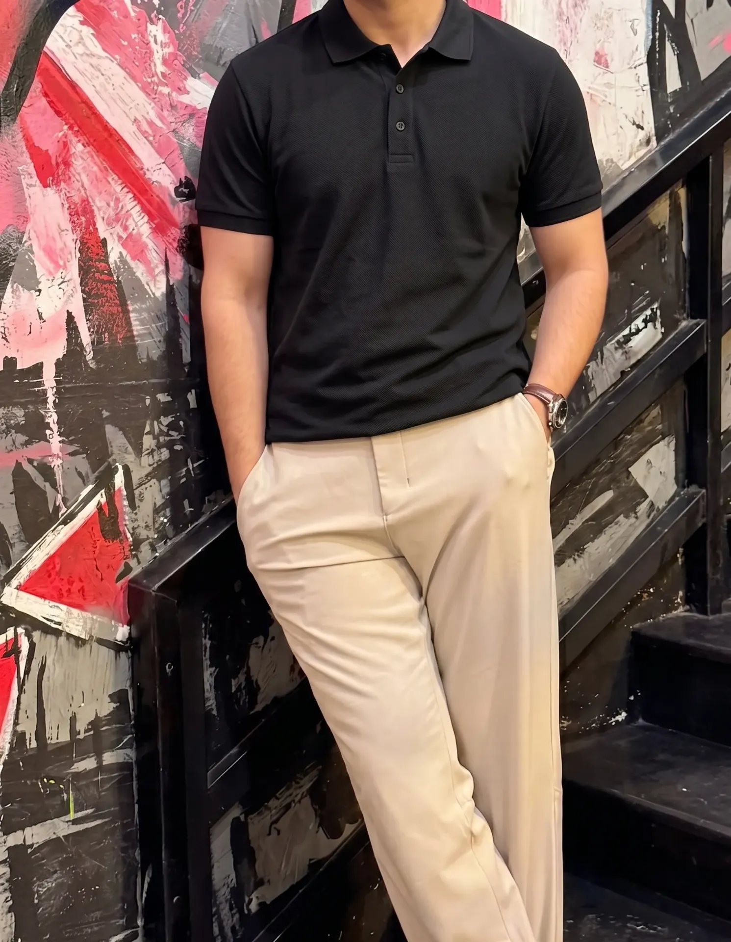 Men's Polo T-shirt (3XL)